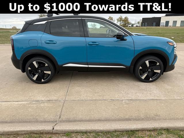 new 2025 Nissan Kicks car, priced at $32,216