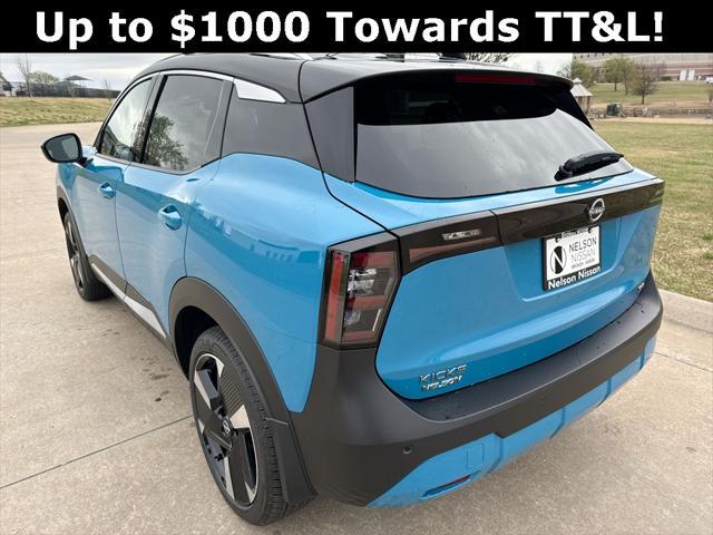 new 2025 Nissan Kicks car, priced at $32,216