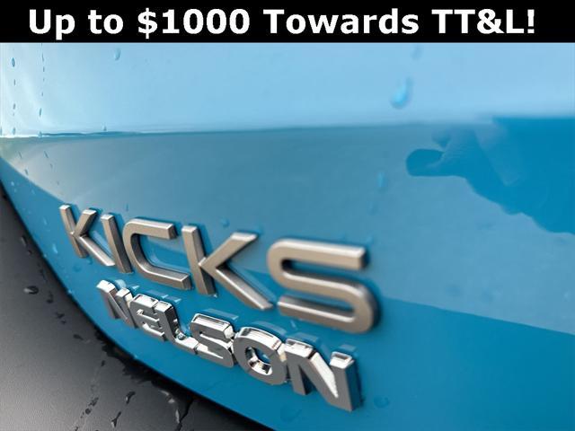 new 2025 Nissan Kicks car, priced at $32,216