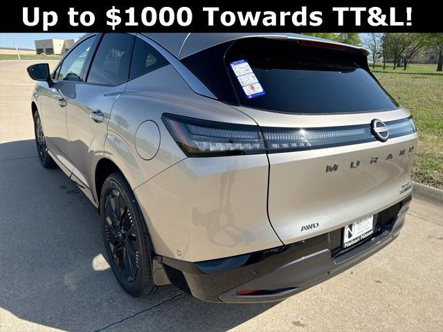 new 2025 Nissan Murano car, priced at $48,916