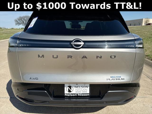 new 2025 Nissan Murano car, priced at $48,916