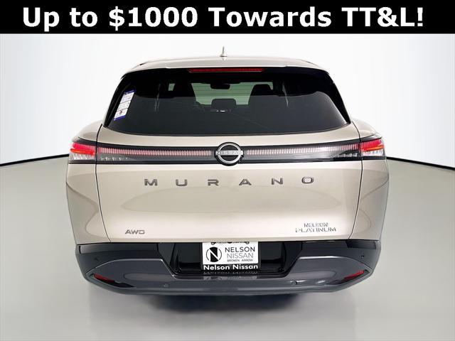new 2025 Nissan Murano car, priced at $47,716
