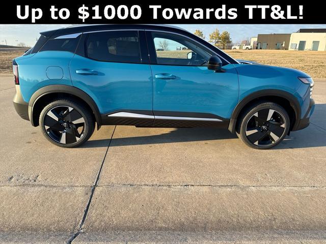 new 2025 Nissan Kicks car, priced at $28,244