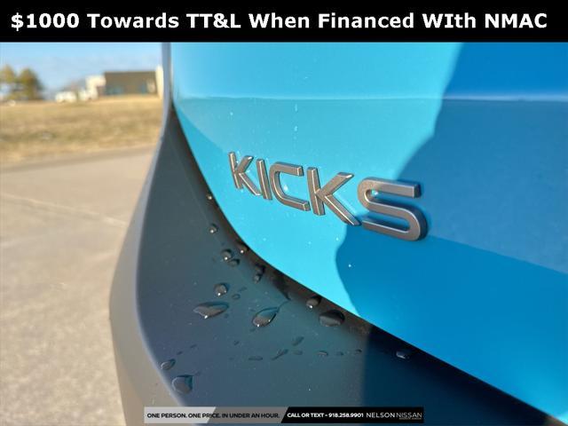 new 2025 Nissan Kicks car, priced at $28,244