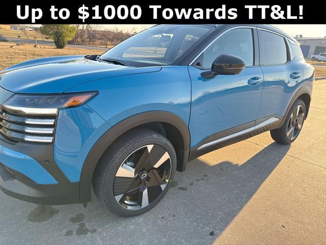 new 2025 Nissan Kicks car, priced at $28,244