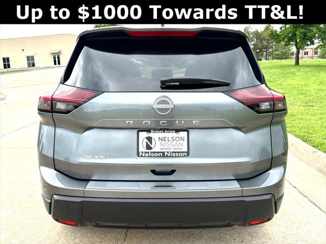 new 2025 Nissan Rogue car, priced at $30,347