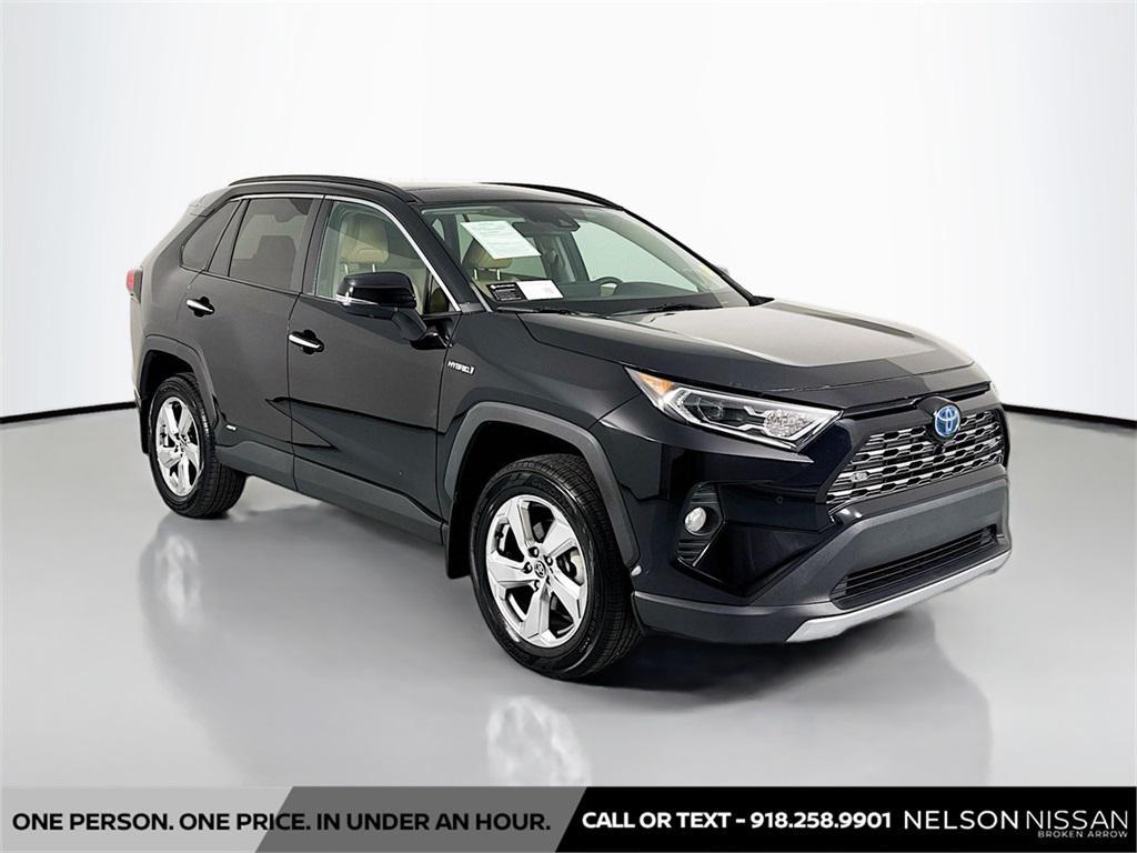 used 2021 Toyota RAV4 Hybrid car, priced at $29,920