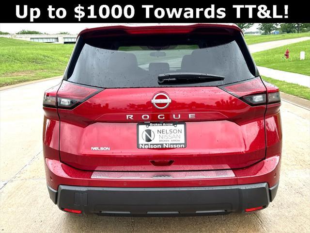 new 2025 Nissan Rogue car, priced at $32,498