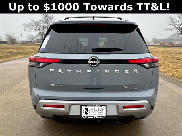 new 2025 Nissan Pathfinder car, priced at $50,416