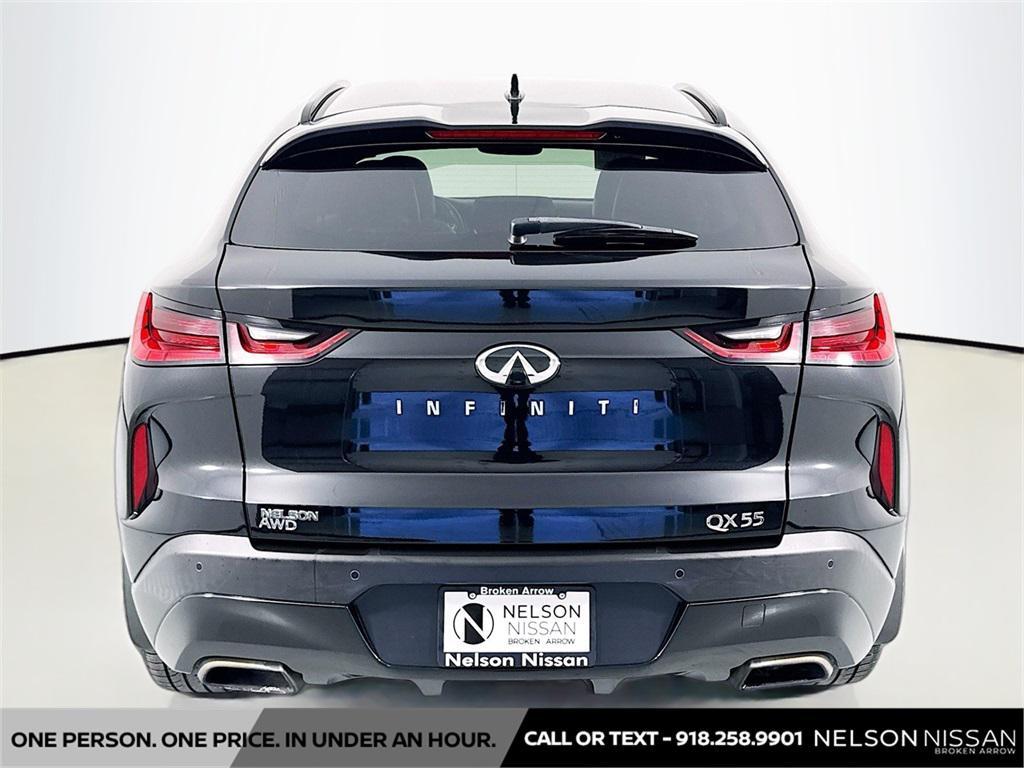 used 2022 INFINITI QX55 car, priced at $23,999