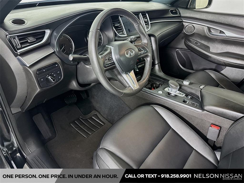 used 2022 INFINITI QX55 car, priced at $23,999