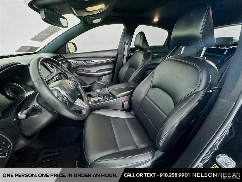 used 2022 INFINITI QX55 car, priced at $23,999