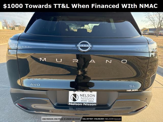 new 2025 Nissan Murano car, priced at $43,645