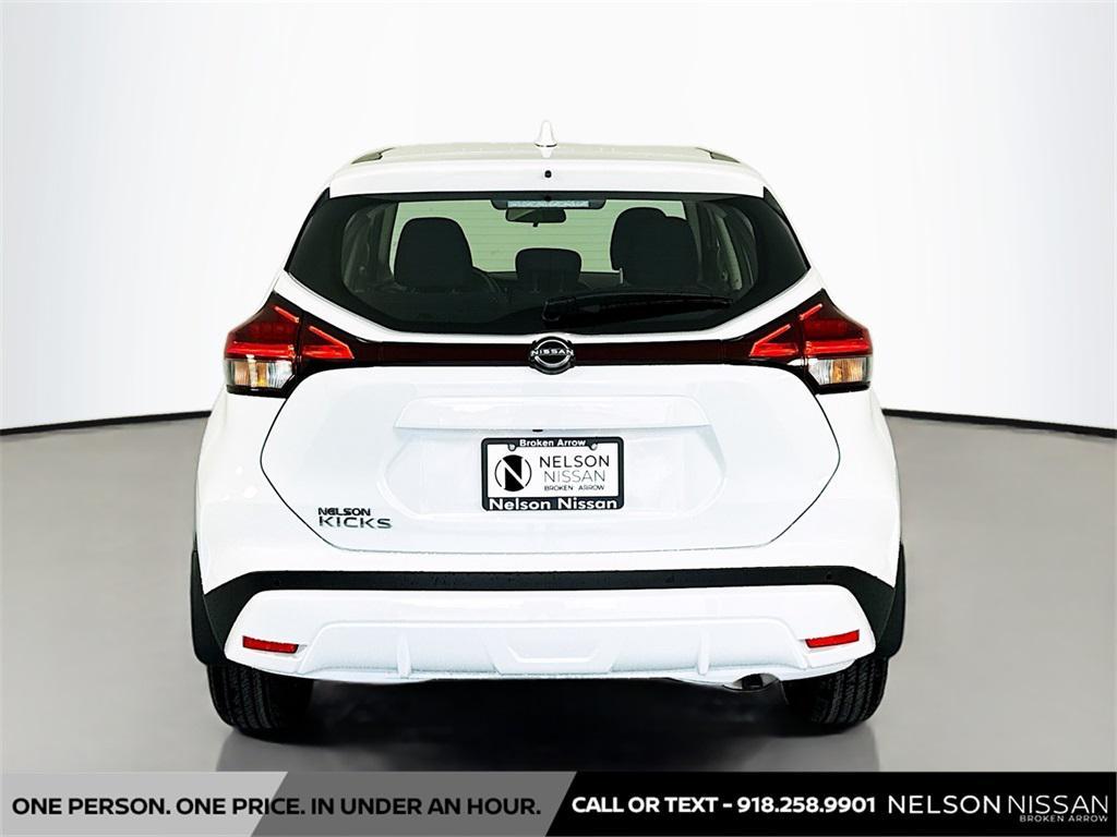 new 2025 Nissan Kicks car, priced at $21,997