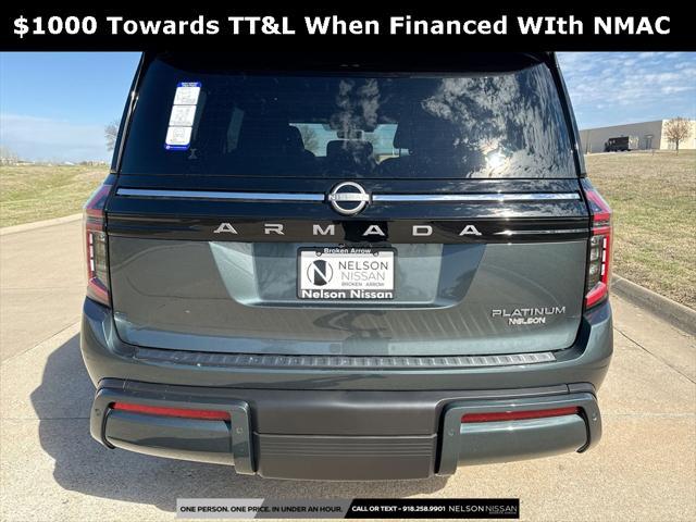 new 2025 Nissan Armada car, priced at $78,994