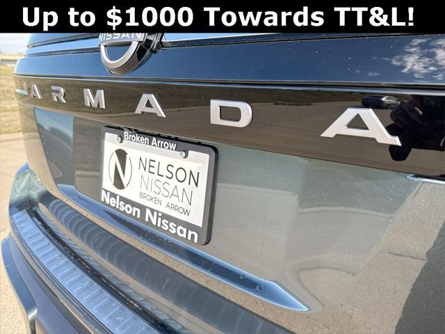 new 2025 Nissan Armada car, priced at $79,999