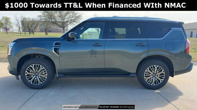new 2025 Nissan Armada car, priced at $78,994
