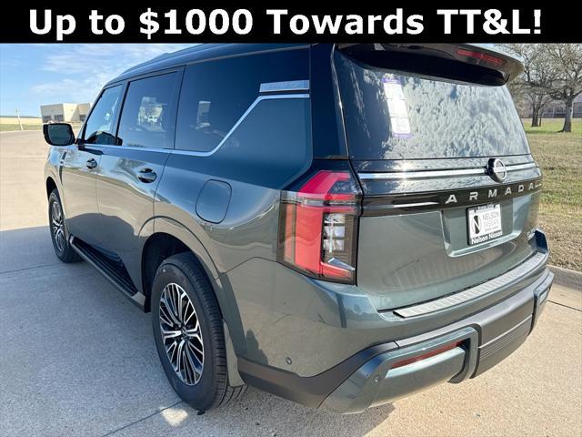 new 2025 Nissan Armada car, priced at $79,999