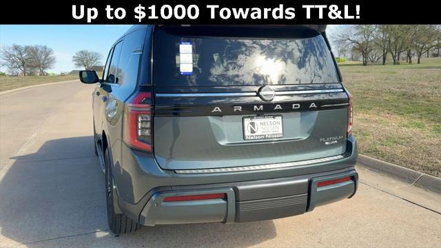 new 2025 Nissan Armada car, priced at $79,999