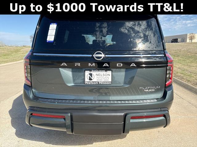 new 2025 Nissan Armada car, priced at $79,999