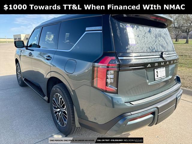 new 2025 Nissan Armada car, priced at $78,994