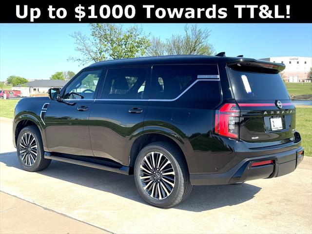 new 2025 Nissan Armada car, priced at $85,540