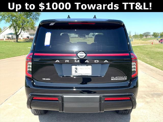 new 2025 Nissan Armada car, priced at $85,540