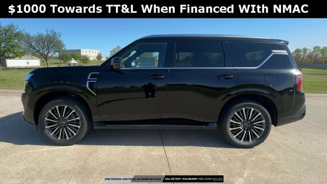 new 2025 Nissan Armada car, priced at $85,540
