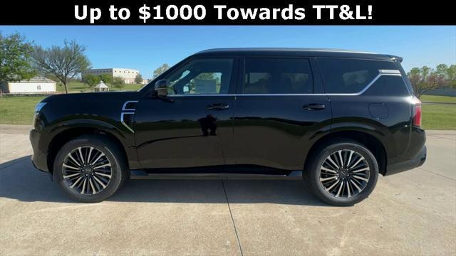 new 2025 Nissan Armada car, priced at $85,540