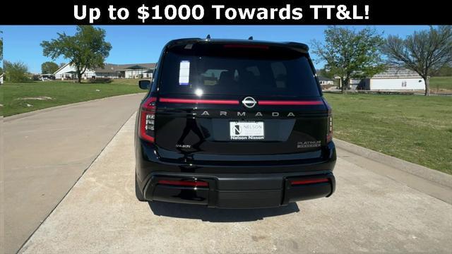 new 2025 Nissan Armada car, priced at $85,540