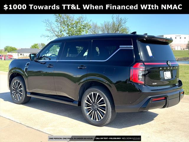 new 2025 Nissan Armada car, priced at $85,540