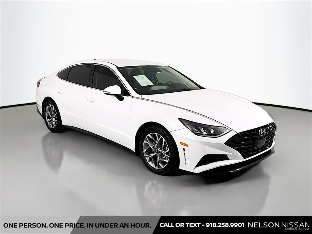 used 2021 Hyundai Sonata car, priced at $18,794