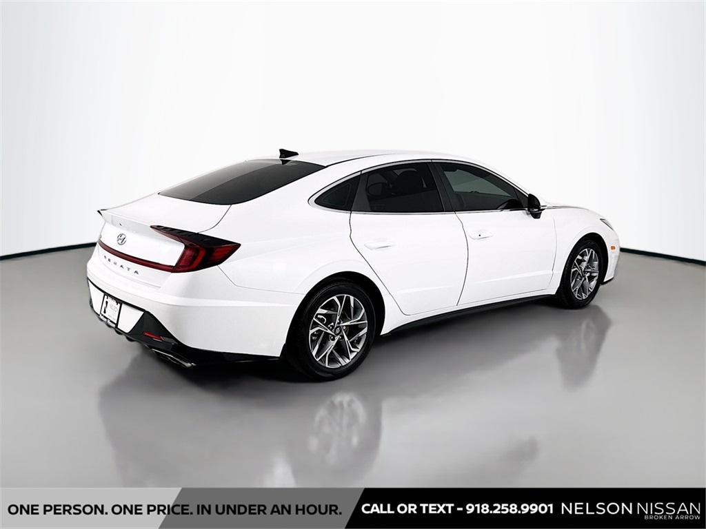 used 2021 Hyundai Sonata car, priced at $18,794