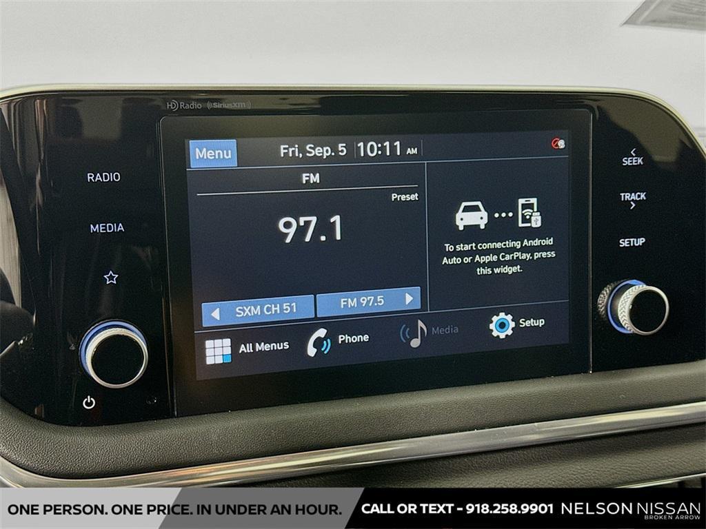 used 2021 Hyundai Sonata car, priced at $18,794