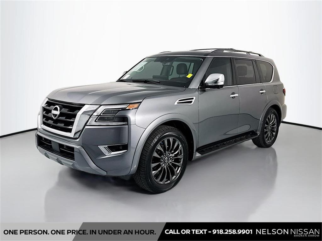 used 2024 Nissan Armada car, priced at $52,999
