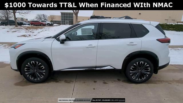 new 2025 Nissan Rogue car, priced at $40,066