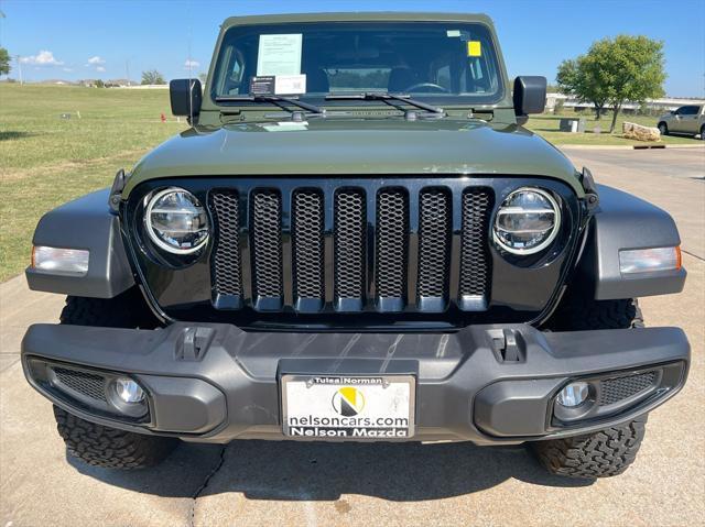 used 2021 Jeep Wrangler car, priced at $29,791