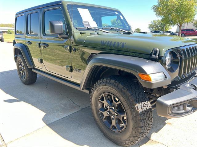 used 2021 Jeep Wrangler car, priced at $29,791