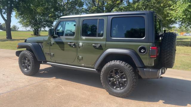 used 2021 Jeep Wrangler car, priced at $29,791