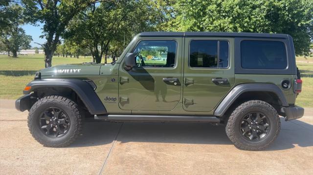 used 2021 Jeep Wrangler car, priced at $29,791