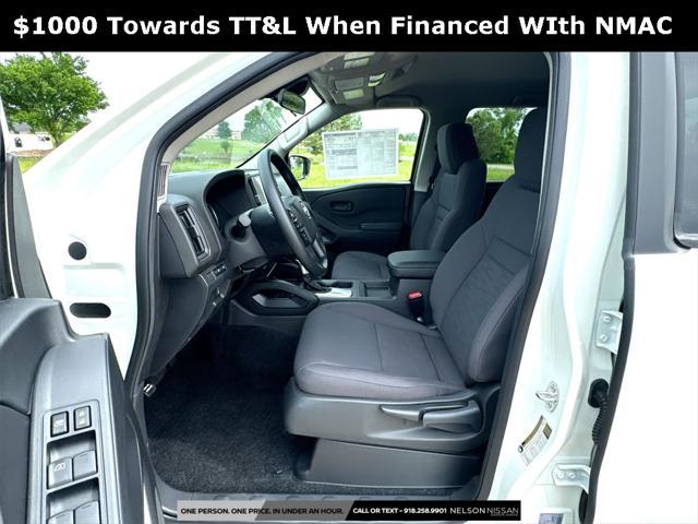 new 2025 Nissan Frontier car, priced at $35,140