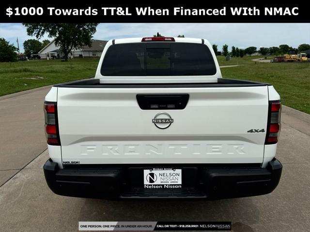 new 2025 Nissan Frontier car, priced at $35,140