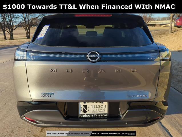 new 2025 Nissan Murano car, priced at $47,122