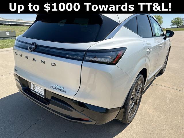 new 2025 Nissan Murano car, priced at $47,793