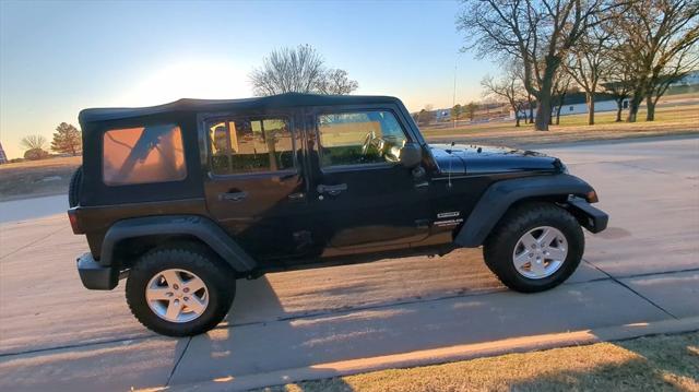 used 2016 Jeep Wrangler Unlimited car, priced at $16,999