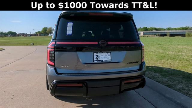 new 2025 Nissan Armada car, priced at $78,994