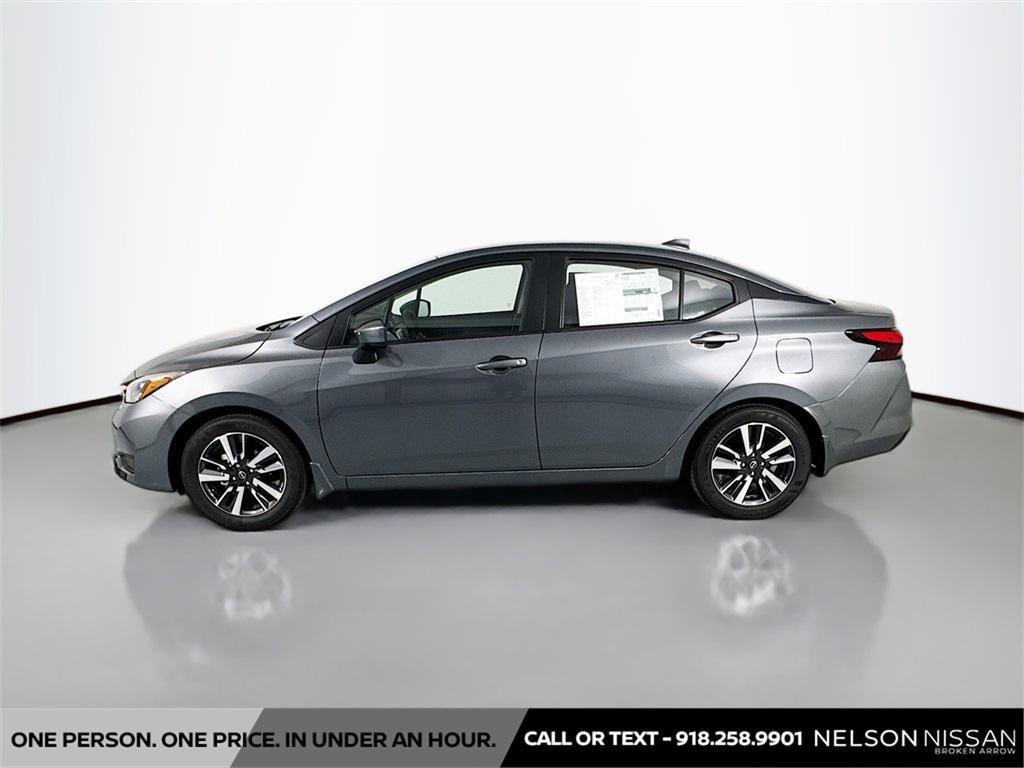 new 2025 Nissan Versa car, priced at $20,535