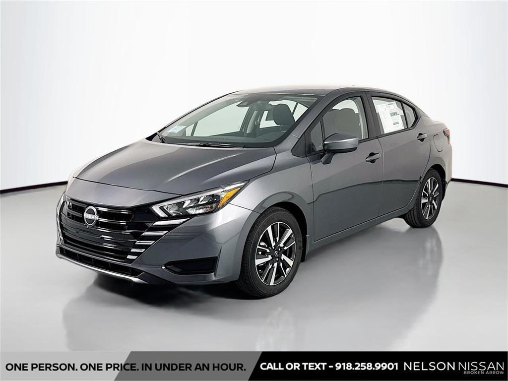 new 2025 Nissan Versa car, priced at $20,535