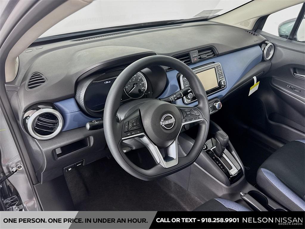new 2025 Nissan Versa car, priced at $20,535