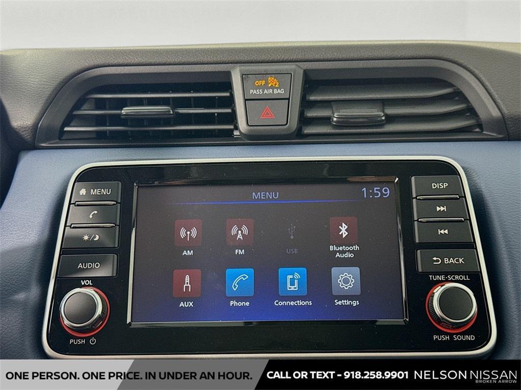 new 2025 Nissan Versa car, priced at $20,535